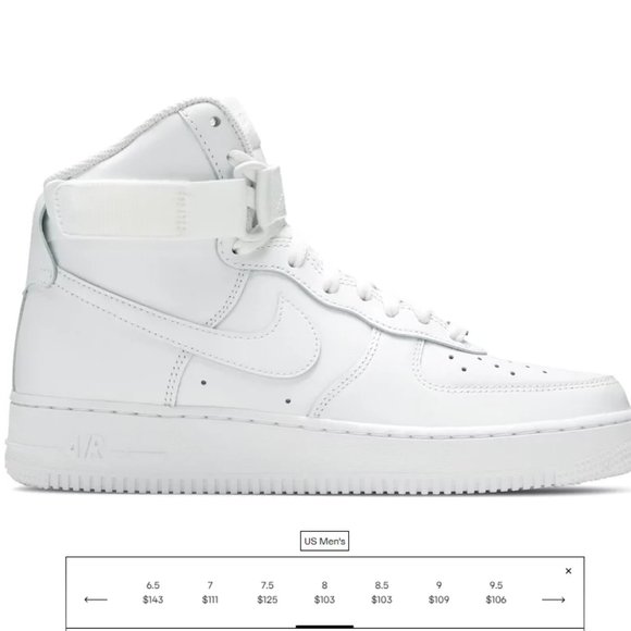 Air Force 1 High '07 'Triple White' - Picture 4 of 6